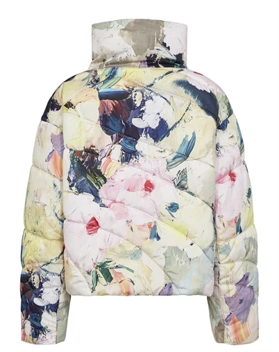 Nümph - NUDagmar Short Puffer Jakke - Pink Lady 